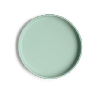 Mushie Siliconen Bord Met Zuignap Cambridge Blue