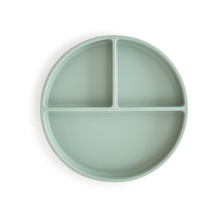 Mushie Vakjes Bord Met Zuignap Cambridge Blue