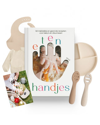 Eten met handjes Starterset - Zand