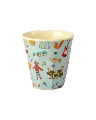Rice Kinderbeker Music Band - Blauw 160 ml