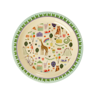 Rice Lunch Bord Fun Fair - Mint