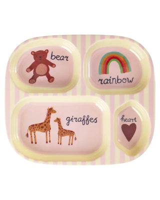 Rice Vakjesbord ABC - Roze