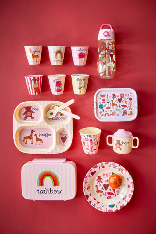 Rice Vakjesbord ABC Roze