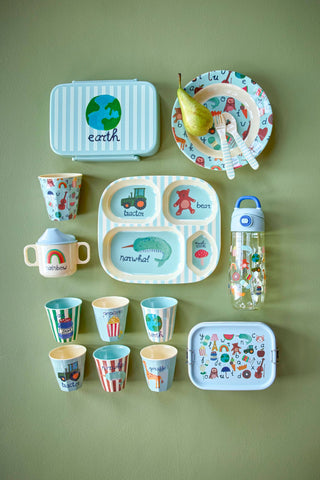 Rice Vakjesbord ABC Blauw