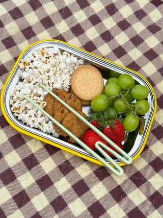 Rice Hoes Rvs Kinderbord Geel