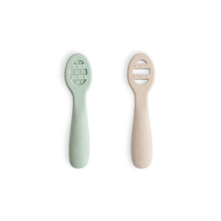 Mushie Eerste Babylepeltjes 2-Pack