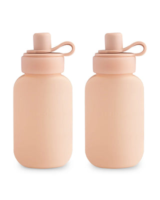 Mushie Navulbare Pureezakjes 2-Pack Blush