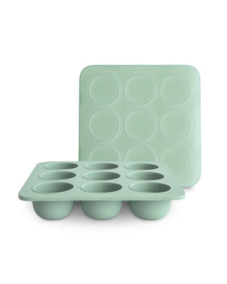 Mushie Invriesvorm Babyvoeding Cambridge Blue