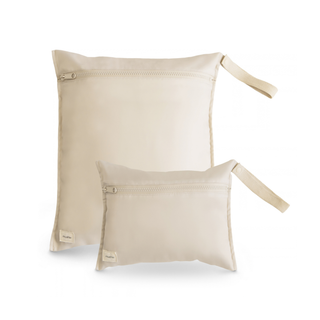 Mushie Waterafstotende Opbergzak 2-Pack - Fog