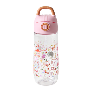 Rice Drinkfles Fun Fair - Roze 550 ml
