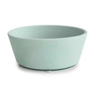 Mushie Siliconen Kom Met Zuignap Cambridge Blue